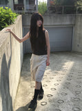 Tui Vintage Wide Big Cargo Bermuda Pants