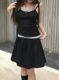 Rabu Midi Flare Banding Skirt