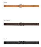 Runner leather belt