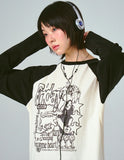 FRIDAY Vintage Raglan Long Sleeve T-Shirt