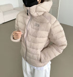 Trendy Lightweight High Neck 2-Way String Padding