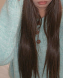 Seuha Henry Neck Button Overfit Knit