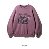 Newwave Cat Poster Sweatshirt