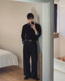 Osel Two-Tuck Wide Slacks