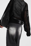 Over Net Sweatshirt
