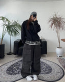 Rippen diagonal zipper windbreaker