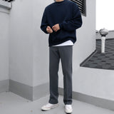 Brushed Half Neck Overfit Sweatshirt
