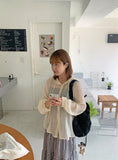 Metten See-Through Hood Boxy Shirt