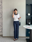 Lyrichell Collar Cable Knit