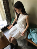 Miha Sleeveless Balloon Midi One Piece