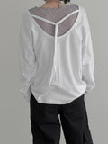 Brin See-through Lace Top
