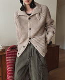 Crane Loose Fit Adjust Knit Cardigan