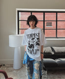 Funky Damage Wide Denim Pants