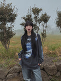 [U-DENIM] 5 Colors Ripped Jeans Wide Denim Pants