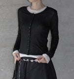 Wool Basic Long Sleeve Tee