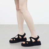 Orbet Suede Strap Sandals