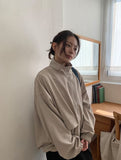 [unisex] PQ Check Collar Windbreaker Jumper