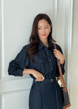Aven Denim Belt Skirt