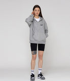 Small Drawing Smile Hood Zip-up