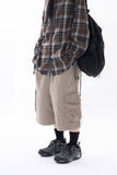 Big free cargo half pants