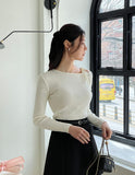 Lilybone Half Off Ribbed Knit