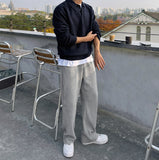 Corduroy pleats pants