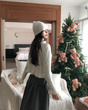 Vien Frill Knit Cardigan