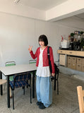 [unisex] Tihuti Banding Washing Balloon Wide Denim Pants