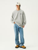 Bear Heart Embroidery Sweatshirt