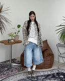Mielo Wrinkle Check Shirt