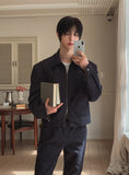 Chase Herringbone Denim Jacket