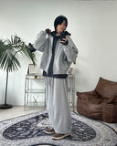 Camor Dart Crop Hoodie