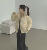 High-Neck Big Pocket High Quality Loose Couple Thick Padding