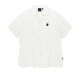 SUMMER CABLE KNIT HALF SHIRT