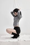 [ EEUN MADE] Slim-Double button Shirts