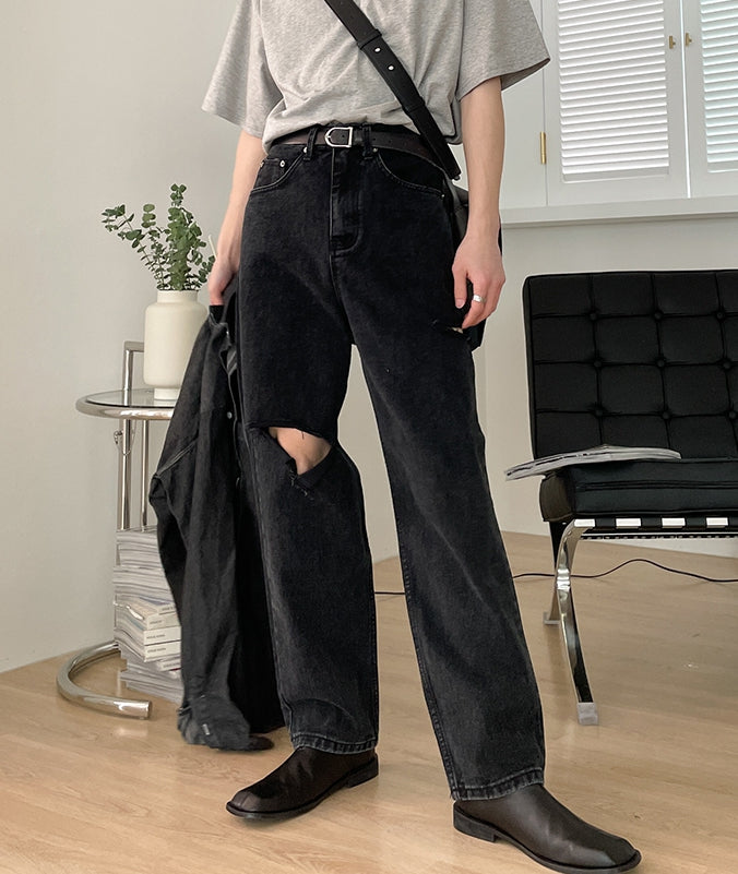 【2plan】Side Cut Renewal Denim 2plan (ツープラン) - サイドカッティングリニューアルデニム