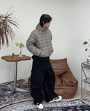 Clue Wide Cargo Denim Pants