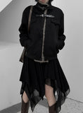 Recho Adjust Fur Suede Jacket