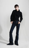 Pocket Stitch Bootcut Jeans