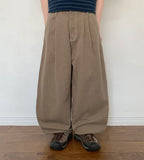 [unisex] Miglon Pintuck Cotton Wide Pants