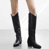 Nouha Crocodile Long Boots