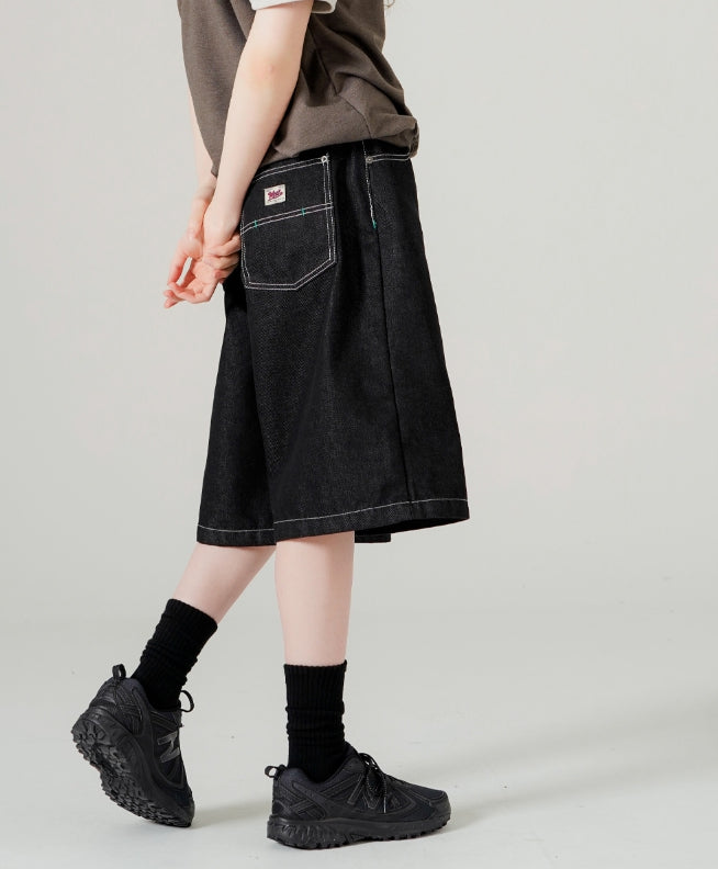 WV PROJECT正規品★25SS★Broden バミューダデニムハーフパンツ WV PROJECT (ダブリューブイプロジェクト) - ブロデンバミューダ