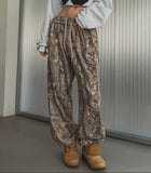TRIES REAL PATTERN JOGGER PANTS