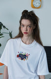 Roll Call Night Embroidered Short Sleeve Tee