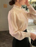Days Frill Shirring Blouse
