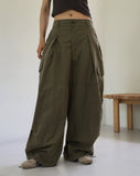 [MADE] Teco Vintage Work Balloon Two-Way Banding Cargo Pants