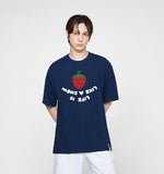 Strawberry Reverse Logo Short Sleeve Tee
