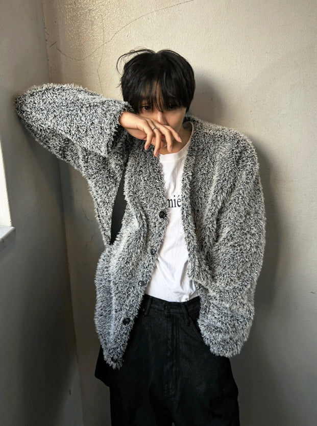 【COSYHARU】Kale boucle knit cardigan COSYHARU (コシハル) - ケイルブークレニットカーディガン