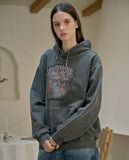 Village Flower Pigment Hoodie