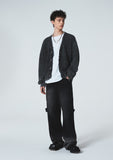 DAMAGE COLOUR DYE CARDIGAN